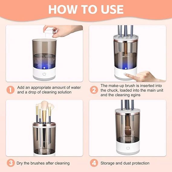 Automatic Multi Brush Cleaner 😊